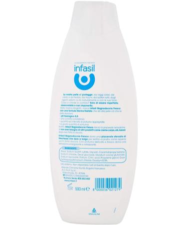 Infasil Fresh revitalizing shower clinically tested and skinfriendly 500 ml - Buy Online on GoSupps.com