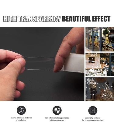 VERSAF Double Sided Adhesive Tape -1/2 10'Â Arcylic Transparent Removable No Residue Double Sided Heavy Duty Mounting Tape for Home/Office/Wall Decor(Pack of 1 Roll) - Buy Online on GoSupps.com