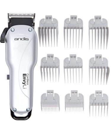 Andis 73000 Envy Li Cordless Clipper - Rechargeable Hair Trimmer - Adjustable Blade Clipper, Close Cutting Zero Gapped - Pack of 1 - Buy Online on GoSupps.com