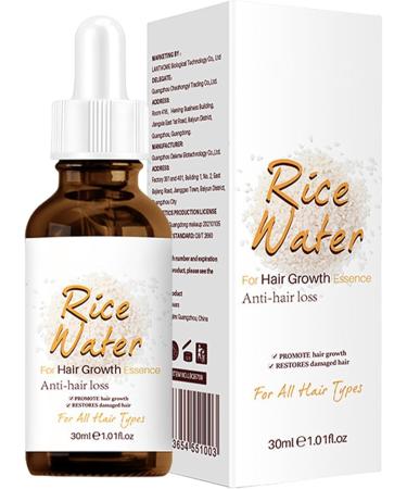 Organic Hair Growth Oil - Rice Water For Hair Growth | For Hair Growth Repairs Essential Oil For Damaged Growth - Buy Online on GoSupps.com
