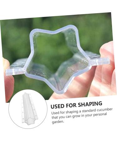 SUPVOX 2pcs Vegetable Shaping Mold Self Made Gardening Supplies As Shown 20x4cm - Buy Online on GoSupps.com
