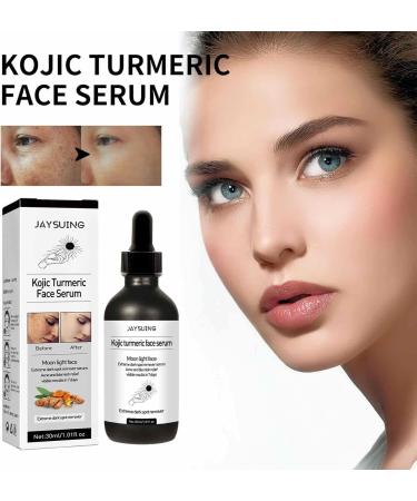  LINGJIONG Turmeric Facial Essence Dark Spot Corrector | 1.01 FL oz Rejuvenating Skin Care for Women Moisturizes Dull and Dry Skin - Buy Online on GoSupps.com