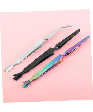 minkissy 1pc Nail Art Nail Art Clip Nail Pincher Professional Nail Nail Tool Clamp Shaping 17*0.9cm Silver - Buy Online on GoSupps.com