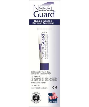 Air Travelers Allergy Relief Gel - NasalGuard, Drug-Free, Unscented 10g - Buy Online on GoSupps.com