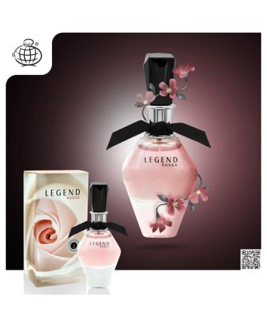 Fragrance World - Legend Rossa 2 Edp 100ml Perfumes for Women | Amber Fragrance for Women Exclusive I Luxury Niche Perfume Made in UAE - Buy Online on GoSupps.com