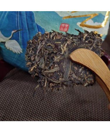 HQZM Yunnan Zhengqi Tang Old Spring Tea Puer Qizi Cake Raw Tea with Long Lasting Charm 200g - Buy Online on GoSupps.com