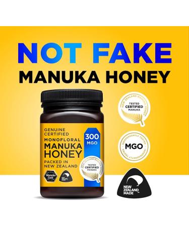 Manuka Gold 300 MGO Manuka Honey 500 g - Buy Online on GoSupps.com