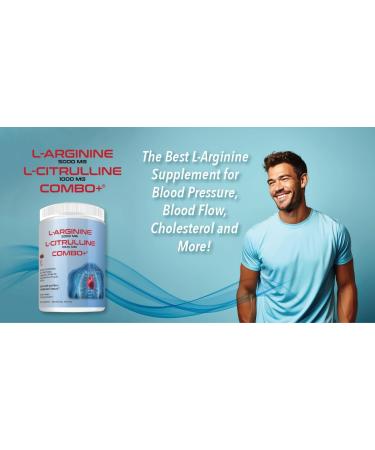 Combo+ L-Arginine 5000mg & L-Citrulline 1000mg Drink Mix Cherry Vitamins B12 C D3 Taurine CoQ10 Beet Root 30 Servings Nitric Oxide and Cardiovascular Support Supplement 390g Cherry 13.8 Ounce (Pack of 1) - Buy Online on GoSupps.com