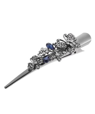 minkissy Hair Accessories Hair Clips Hair Barrettes Girls Hairpin Large Hair Clip Rhinestone Hairpins Large Hairpins Women Hairpin Hair Decoration Hair up Decorate Metal Women's