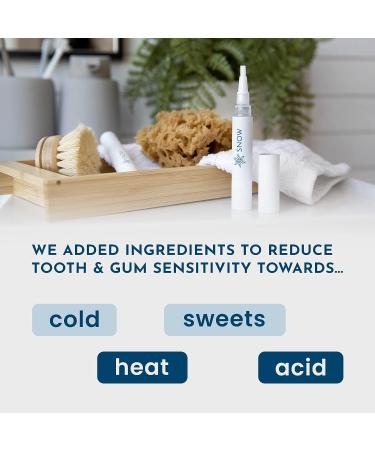 Snow Sensitive-Strength Teeth Whitener Refill Pen - Pack of 1 - Buy Online on GoSupps.com