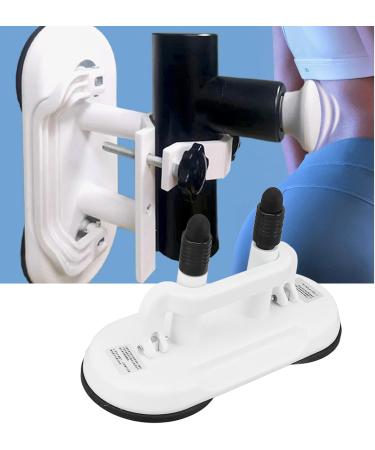 Free-Handed Massage Gun Holder - Wall-Mounted with 2 Suction Cups for Back Relief - Buy Online on GoSupps.com