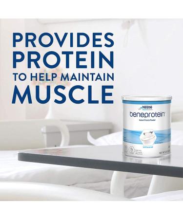 Beneprotein Unflavored Instant Protein Powder - 8 oz Canister | High-Quality Supplement - Buy Online on GoSupps.com