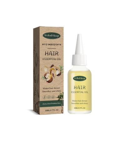 WoodSleep Hair Essential Oil Wild Ingredients Makes Hair Denser Smoother and Shiny 20ML/0.7FL OZ