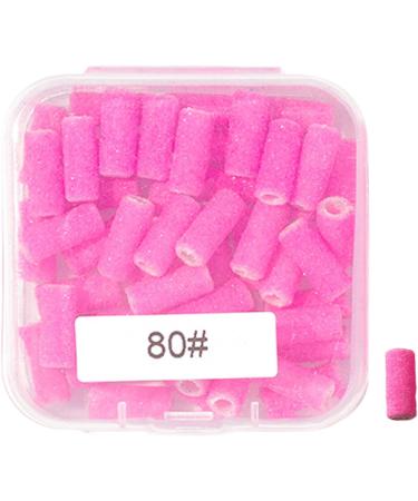 Lot de 50 bandes abrasives professionnelles pour nail art et 1 mandrin pour manucure en gel acrylique accessoires de manucure 80 points - Buy Online on GoSupps.com