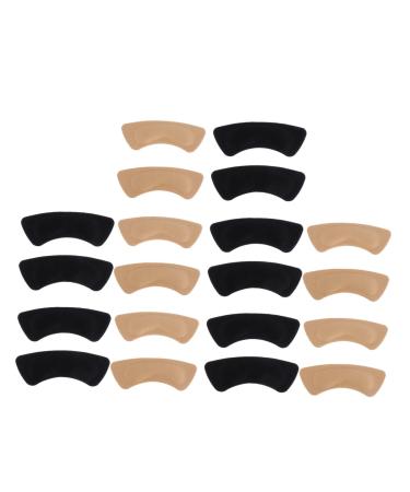 FOMIYES 10 Pairs High Heel Insole Rear Heel Womens Heels Closed Toe Shoe Heel Pads Shoe Inserts for Women High Heel Pads for Too Big Heel Cushions for Sponge 4d Protector High Heels
