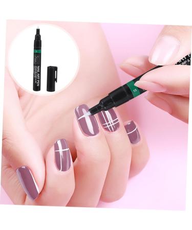 Ipetboom 1pc Diy Nail Polish Pen Manicure Pen Nail Art Diy Tool Nail Implements Manicure Drawing Pen Nail Tool T Tool Nail Gel Polish Manicure Tool Painting Pen Liquid 3d Unique - Buy Online on GoSupps.com