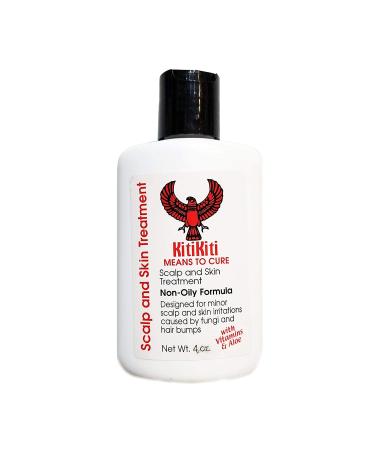 Kitikiti Scalp and Skin Treatment Non-oily Formula w/ Vitamin E 4 Oz