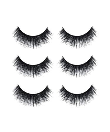 Invogue Vault 3 Multipack Lashes - 3 Pairs Lightweight & Durable | International Shipping Available - Buy Online on GoSupps.com