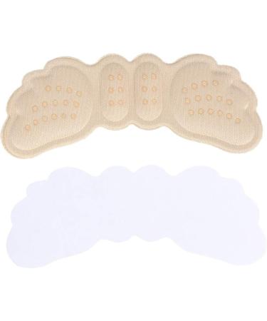 5 Pair Wing-Shaped Heel Stickers - Nonslip Anti-Wear Heel Cushions | Self-Adhesive Grips for Improved Shoe Fit & Comfort - Skin Tone Thin 3mm - Buy Online on GoSupps.com