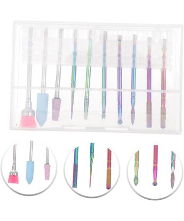 POPETPOP 1 Set nail polisher electric nail drill phone cleaner kit manicure pedicure kit electric manicure nail drill Manicure Grinding head Nail File head Nail Art Tools Manicure File Bits medium As Shown - Buy Online on GoSupps.com