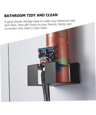 Holibanna Men's Shaver Storage Rack | Stylish Razor Holder & Accessories for Home Shaving - International Shipping Available - Buy Online on GoSupps.com