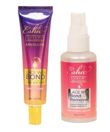Esha Lace Wig Adhesive Glue (Strong Hold) + Adhesive Remover Set