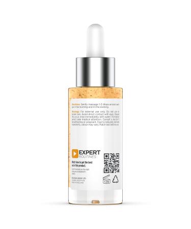 Procharcoal Anti-Aging Eye Serum - 30ml Multifunctional Concentrate for Dark Circles Swelling & Wrinkles | Seaweed Infused | Eco-Friendly Packaging | Made in Great Britain - Buy Online on GoSupps.com