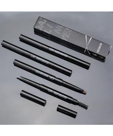 Natural Gray Eyebrow Pencil with Brush | Long-Lasting & Easy Makeup Tool - Buy Online on GoSupps.com