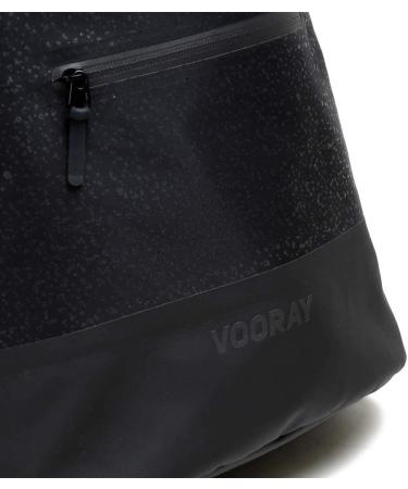 Vooray 23L Ultra-Durable Flex Cinch Gym Drawstring Backpack - Women's Black Foil Sackpack - Buy Online on GoSupps.com