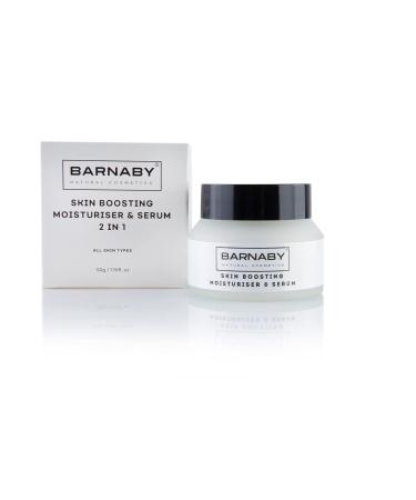 Barnaby Natural Cosmetics Barnaby Skincare Moisturising Face Cream & Anti Aging Serum Rich Day Cream Night Cream Reduces Wrinkles Stains With Vitamin E & Hyaluronic Acid