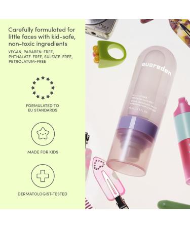 Evereden Multi-Vitamin Hydrating Face Mist & Kids Detangler Spray: Nourishing Preppy Skincare Face Spray & 4-in-1 Leave-In Hair Detangler - Tackle Tough Knots & Moisturize Gentle Facial Skin - 6 & Up - Buy Online on GoSupps.com
