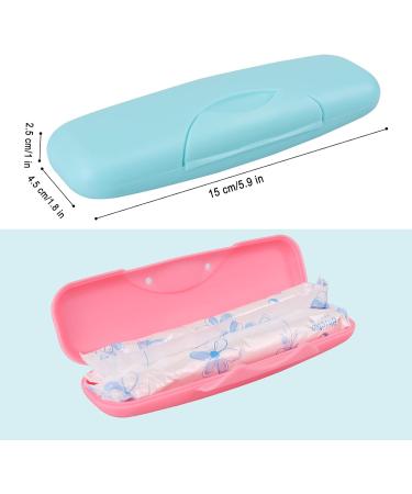 Shop Tuciyke Tampon Storage Box - 3-Pack Plastic Holder for Women | Compact & Stylish 15x4.5x2.5cm - Ideal for Girls & Women - Buy Online on GoSupps.com