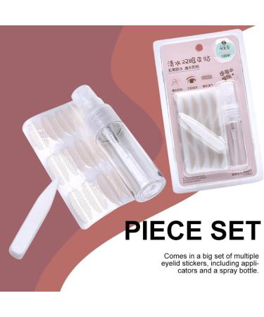  Bagima 120 Pcs Invisible Double Eyelid Stickers Self-Adhesive Eyelid Stickers Eye Lift Strips Eye Lift Tape for Droopy Lids Hooded Eyes (Larger L) - Buy Online on GoSupps.com