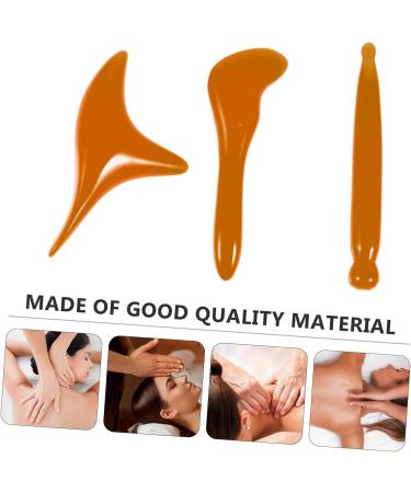 9 STK Gua Sha Board Set - Beauty Massage Tool for Face Trigger Point Treatment & Muscle Relief - 3 Pieces (11x6cm) - Buy Online on GoSupps.com