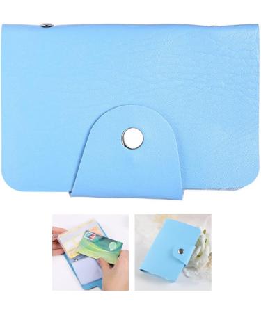 Nail Stamping Plate Holder Nails Art Stamp Card Bag Stencil Album Organizer Blue card holder - Buy Online on GoSupps.com