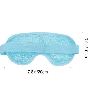 SOIMISS Sky-Blue Sleep Eye Mask | Hot Cold Compress Pack for Puffy Eyes, Headaches, Migraines | Women Men | Sinus & Tension Relief - Buy Online on GoSupps.com