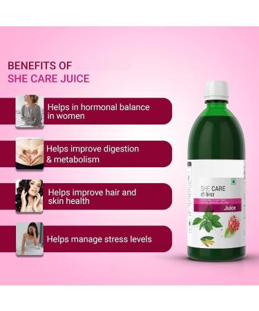 She Care NN Care Juice 1000ml | Wellness Juice for Women - Buy Online on GoSupps.com