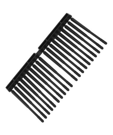 GOOHOCHY 300pcs Disposable Adhesive Ear Wax Sticks Spiral Earwax Removal Tools for Safe and Comfortable Cleaning at Home and Office Black