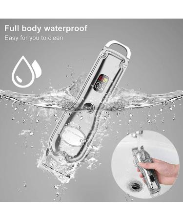 Professional Hair Clippers | IPX7 Waterproof Cordless Barber Trimmer Kit | Powerful Adjustable Electric Hair Clipper Set - Buy Online on GoSupps.com