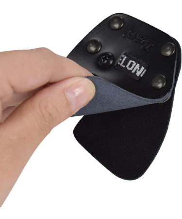 Premium Cow Leather Archery Finger Tab for Recurve Bow - Right Hand - Buy Online on GoSupps.com