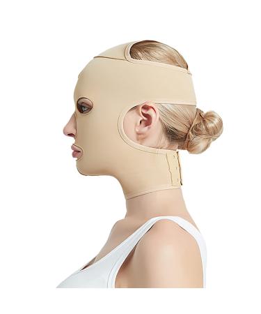 Sangle de levage compl te du visage Masque Amincissant pour le Visage Ligne en V Joues Menton Ceinture Amincissante Couleur de la Peau de Mise en Forme du pour Femmes (XL)