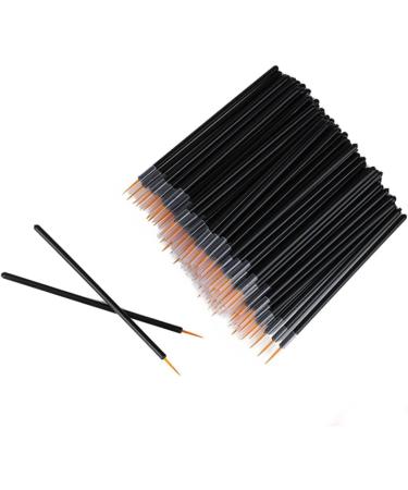 FRCOLOR 150 pcs Wands Black Girlsblack Gel Cosmetic Tools Brush Women Makeup Supplies Disposable Tool Fine 10x0.3cmx3pcs Blackx3pcs - Buy Online on GoSupps.com