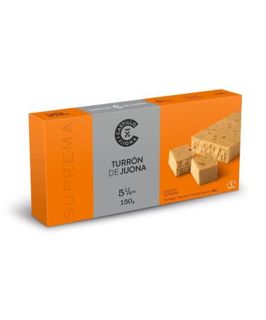 Castillo de Jijona - Jijona Nougat - Traditional Nougat - Selected Almonds - Gluten Free - Supreme Quality - Handmade Recipe