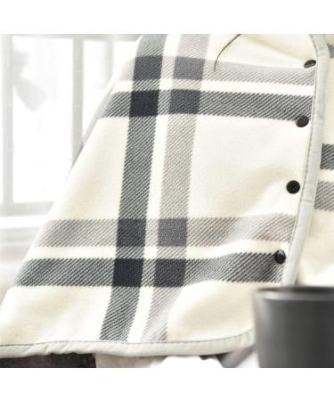 Buy Soft & Breathable Thermal Blanket for Men & Women - Multi-Purpose Portable Checkered Fleeced Blanket (130x80cm) - Ideal for Outdoor Use - Buy Online on GoSupps.com