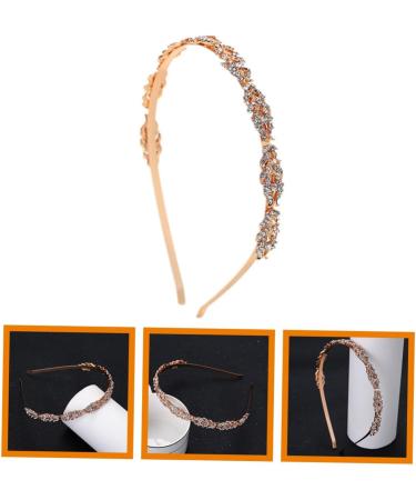 MAGICLULU hair accessories trend grace Metal European and American headband Fashion woman Rhinestones Headband Glitter Headband For Women's Hair crystal headgear scarf - Buy Online on GoSupps.com