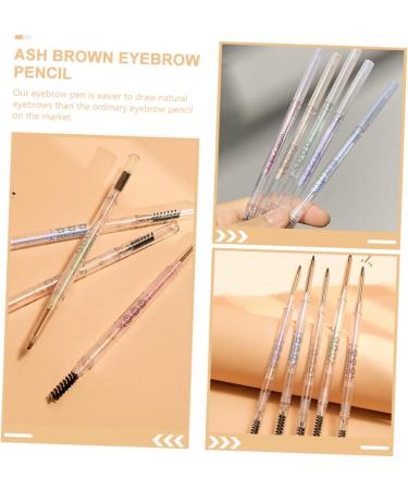 FOMIYES 5pcs Pens Eyebrow Pencils Makeup Anti-perspiration Brush Eye S Pencil Thin Tools Double-head Brown - Buy Online on GoSupps.com