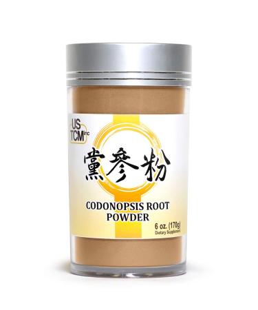 USTCM Codonopsis Root Powder Dang Shen Powder Fine Powder 120mesh (6oz)