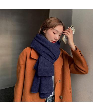 Warm Black Women's Triangle Scarf with Buttons - Soft Autumn Wrap for Cold Weather - Buy Online on GoSupps.com