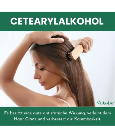 Nakobe Cetearyl Alcohol 1000g - Premium Fatty Alcohol Emulsifier & Consistency Agent for Skincare & Cosmetic Formulations - Buy Online on GoSupps.com