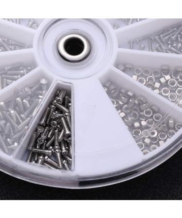 Hemobllo Buttons 600pcs Repair Tools Repairing Supplies Nut Storage Box Household Screw Nut Kit - Buy Online on GoSupps.com